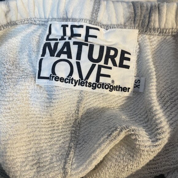 FREECITY SUPERBLEACHOUT Pocket Sweatpants White Storm Women’s Size XS Free City - Picture 13 of 13
